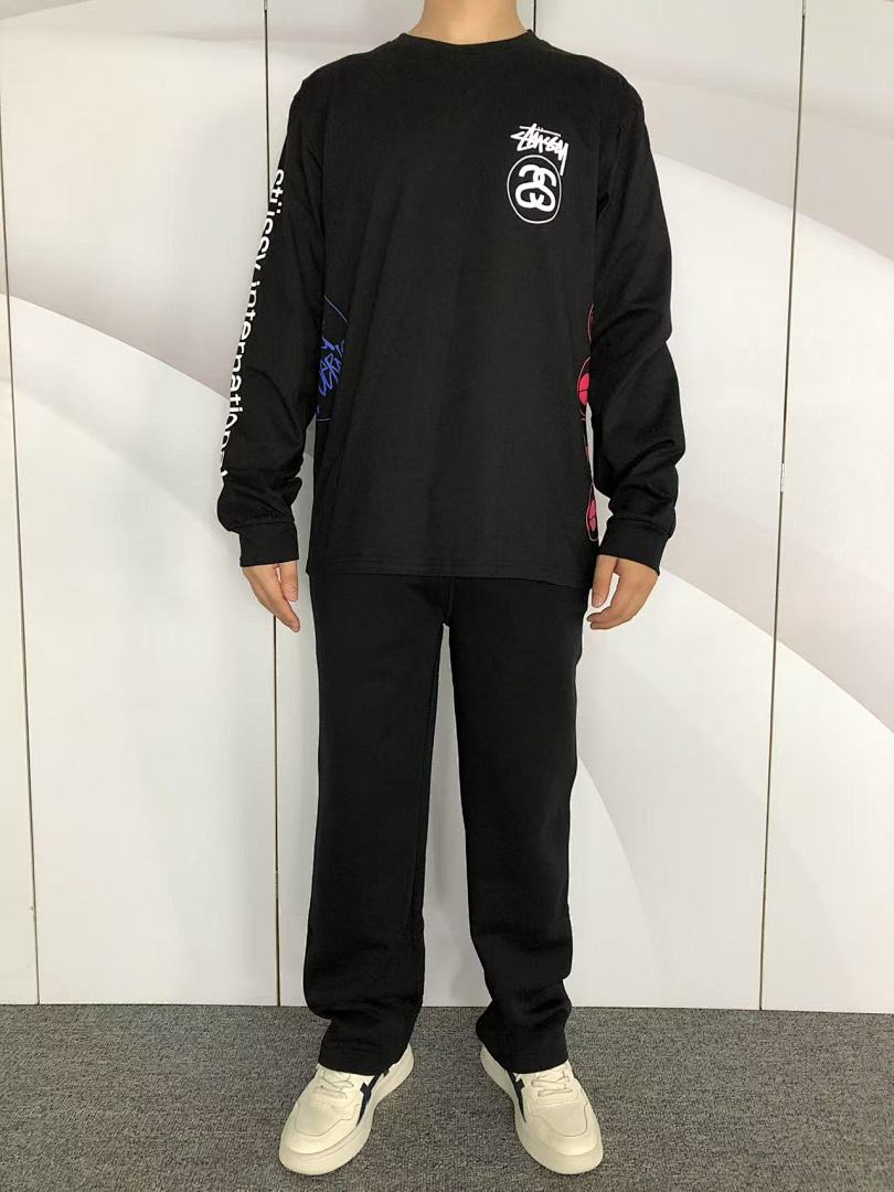 Stussy 135 STUSSY LONG SLEEVED 4107010977 (Im 170Cm 60Kg I Wear Size S In The Phot) - Image 3