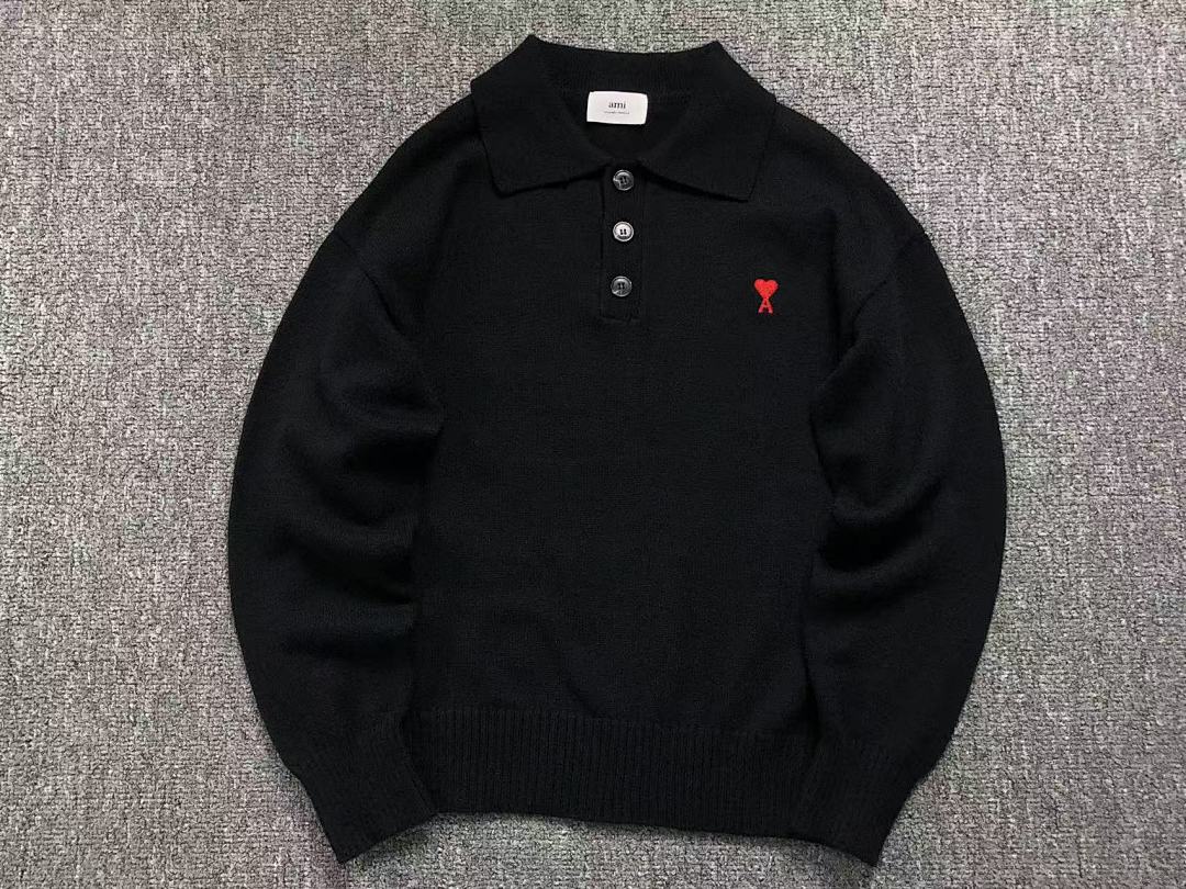 AMI 145 AMI SWEATER 211161117 (Im 170Cm 55Kg I Wear Size M In The Phot) - Image 6