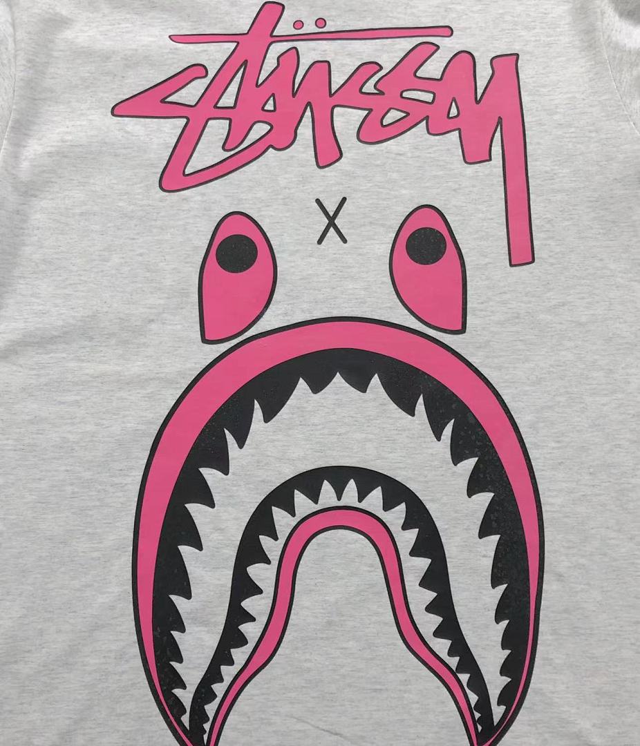 Bape 78 BAPE STUSSY T-SHIRT 411181142 (Im 170Cm 57Kg I Wear Size S In The Phot) - Image 19