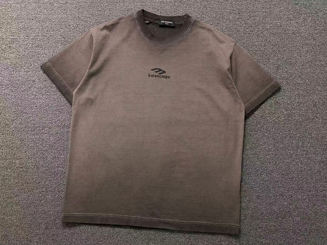 Balenciaga 129 B⭐L⭐⭐⭐IA⭐A T-SHIRT 42061613133 (Im 170Cm 60Kg I Wear Size 2XL In The Phot) - Image 9