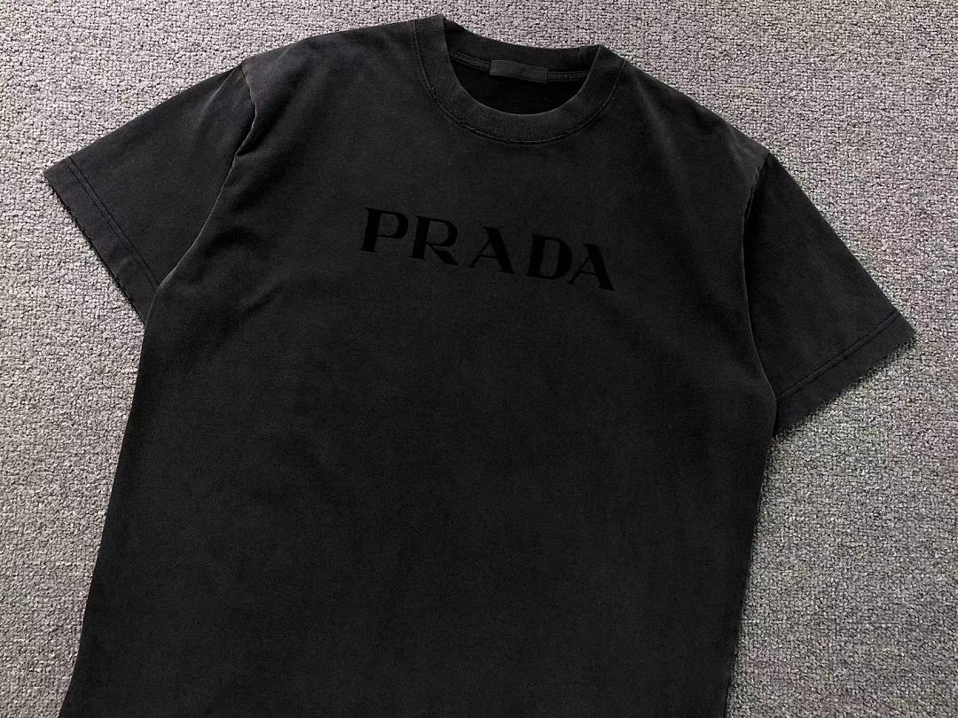 Prada 125 P⭐A⭐A T-SHIRT 42042902133 (Im 170Cm 60Kg I Wear Size 2XL In The Phot) - Image 15