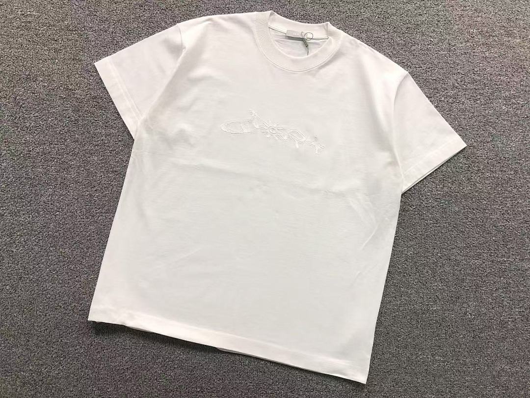 Dior 118 D⭐O⭐ T-SHIRT 4123108133 (Im 170Cm 60Kg I Wear Size 2XL In The Phot) - Image 8