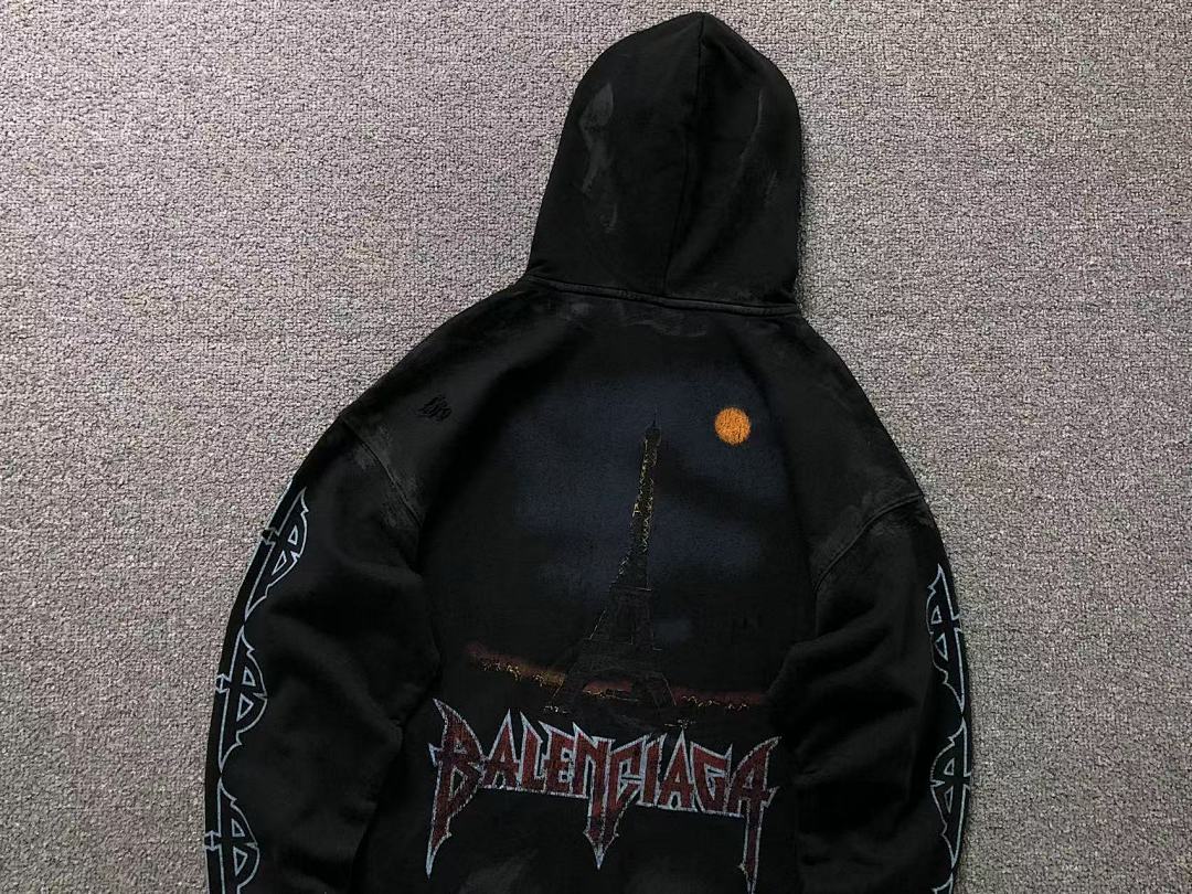 Balenciaga 265 B⭐L⭐⭐⭐IA⭐A HOODIE 4122717163 (Im 170Cm 60Kg I Wear Size XS In The Phot) - Image 7