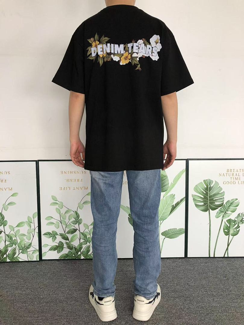 Denim Tears 85 DENIM TEARS T-SHIRT 413190986 (Im 170Cm 60Kg I Wear Size M In The Phot) - Image 4