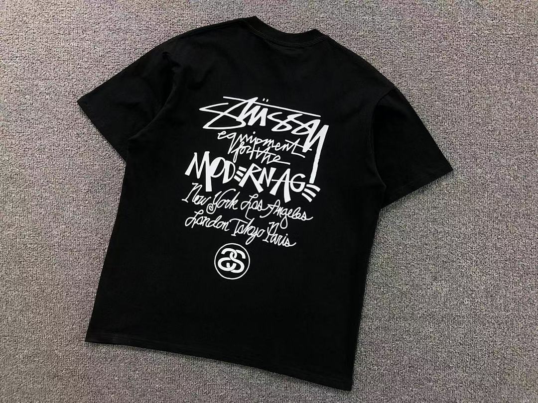 Stussy 78 STUSSY T-SHIRT 571202123 (Im 170Cm 60Kg I Wear Size M In The Phot) - Image 8