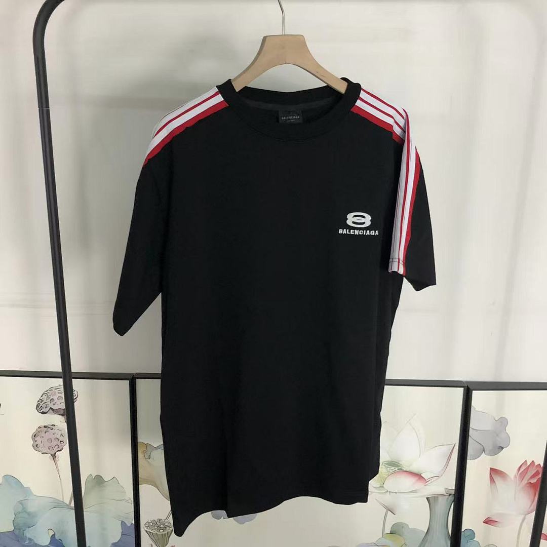 Balenciaga 125 B⭐L⭐⭐⭐IA⭐A T-SHIRT 5212213136 (Im 170Cm 60Kg I Wear Size S In The Phot) - Image 16