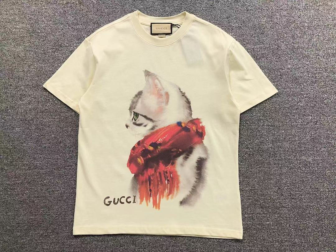Gucci 85 G⭐C⭐I T-SHIRT 5050815101 (Im 170Cm 60Kg I Wear Size S In The Phot) - Image 5