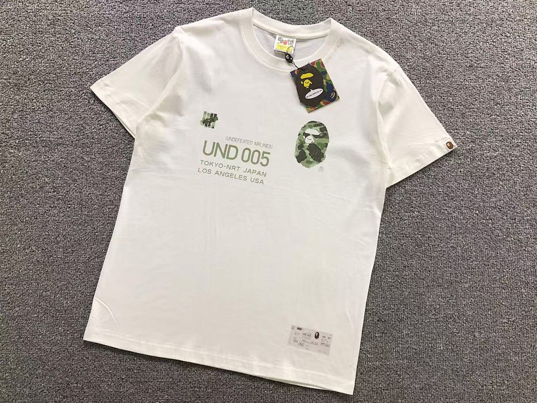 Bape 95 BAPE UNDEFEATED T-SHIRT 3110151017 (Im 170Cm 60Kg I Wear Size S In The Phot) - Image 6