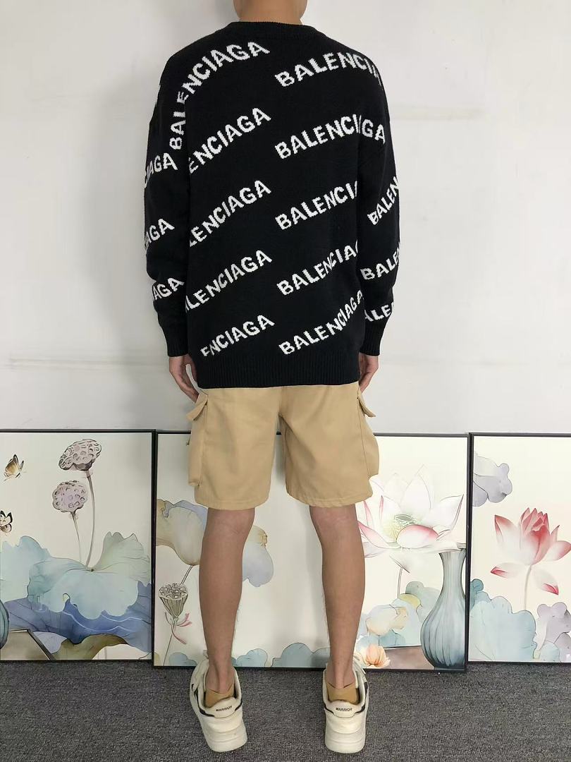 Balenciaga 188 B⭐L⭐⭐⭐IA⭐A SWEATER 128290860 (Im 170Cm 60Kg I Wear Size S In The Phot) - Image 4