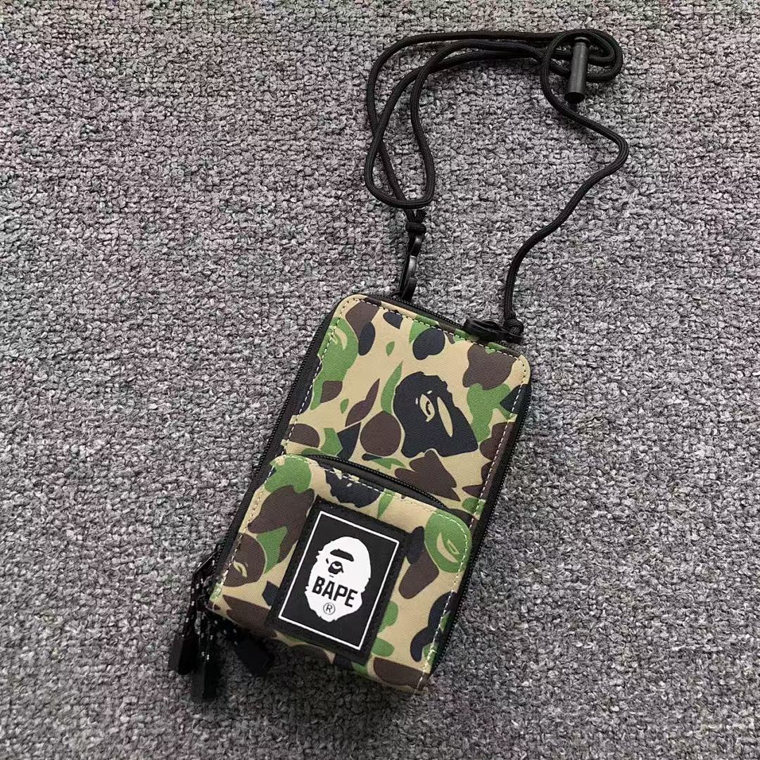 Bape 78 BAPE BAG 1106160513 (Long 13CM* Wide 6CM* High 19CM)