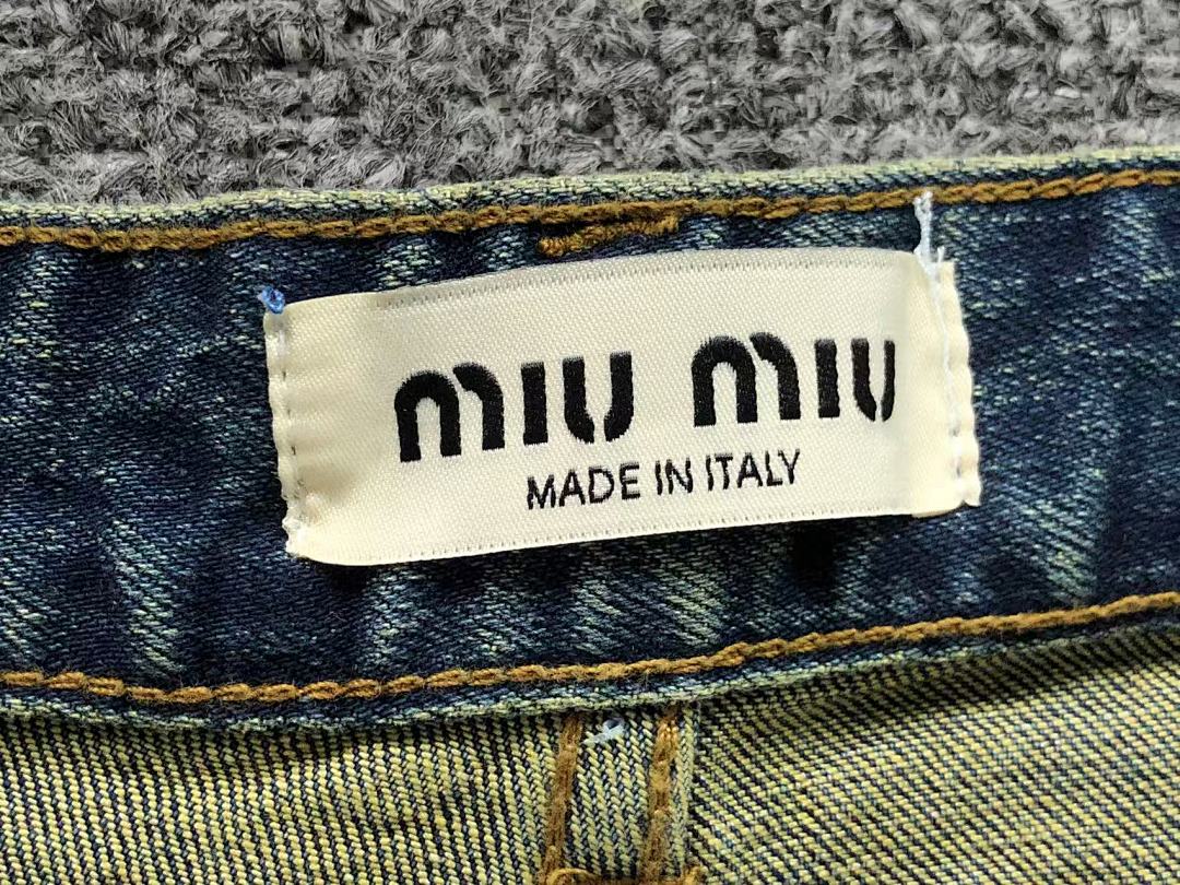 Miu Miu 218 M⭐U TROUSERS 5112207106 (Im 170Cm 60Kg I Wear Size S In The Phot) - Image 21