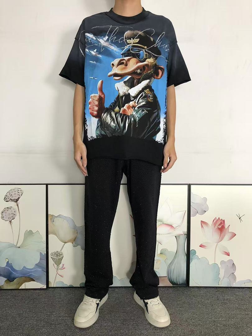 Unbranded 125 FASHION T-SHIRT 3208131317 (Im 170Cm 60Kg I Wear Size S In The Phot) - Image 3