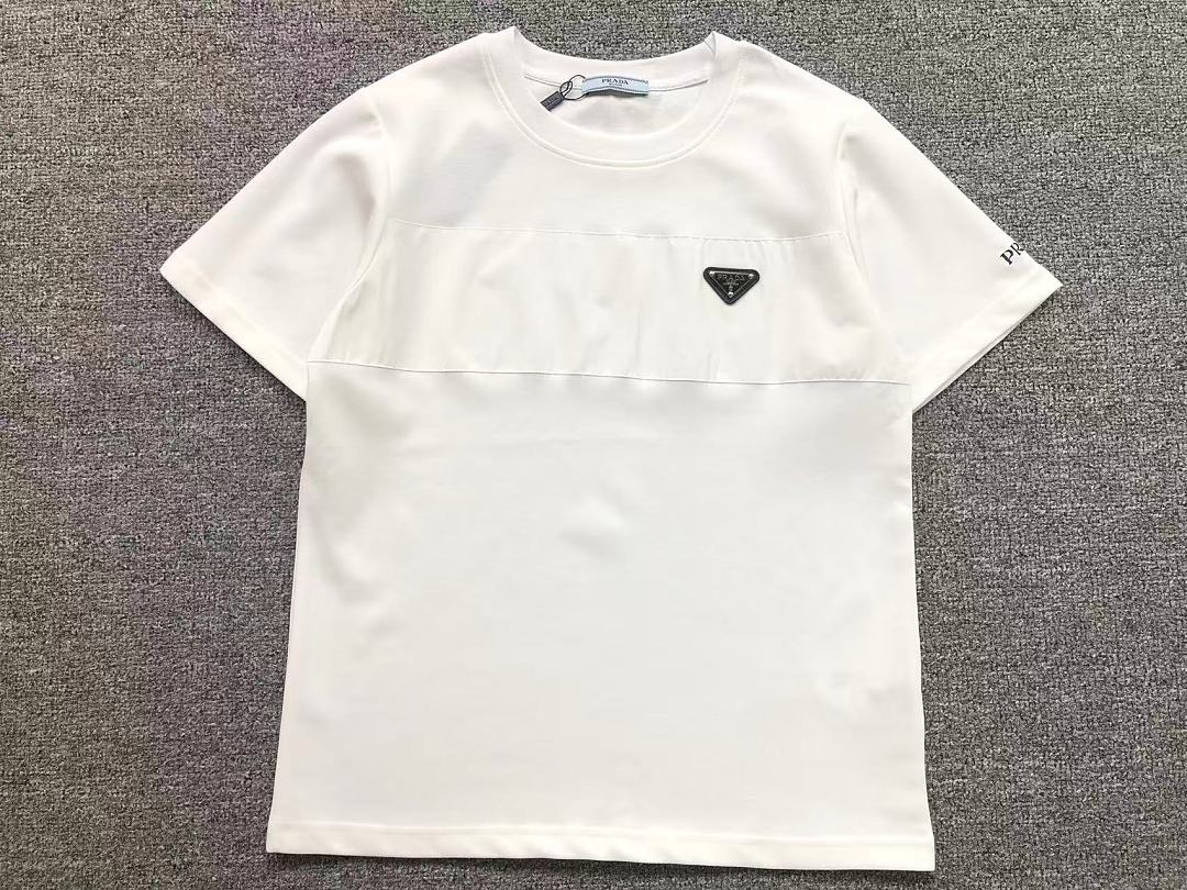 Prada 218 P⭐A⭐A T-SHIRT SHORTS 5241619147 (Im 170Cm 60Kg I Wear Size L In The Phot) - Image 8