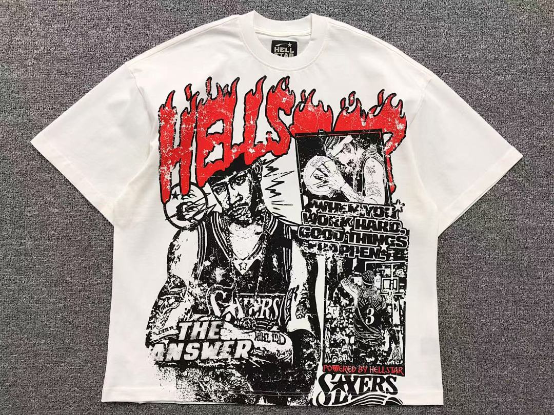 Hellstar 95 HELLSTAR T-SHIRT 311110717 (Im 170Cm 57Kg I Wear Size L In The Phot) - Image 7