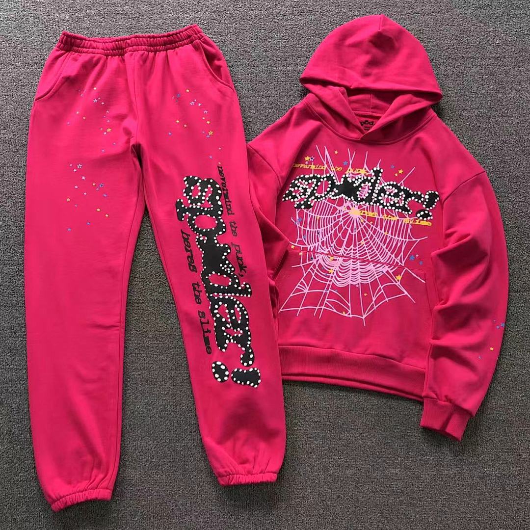 Sp5der TROUSERS 125 SP5DER HOODIE