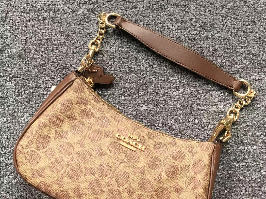 Coach 129 C⭐A⭐H BAG 2206230876 (Long 25CM* Wide 7CM* High 14CM) - Image 16