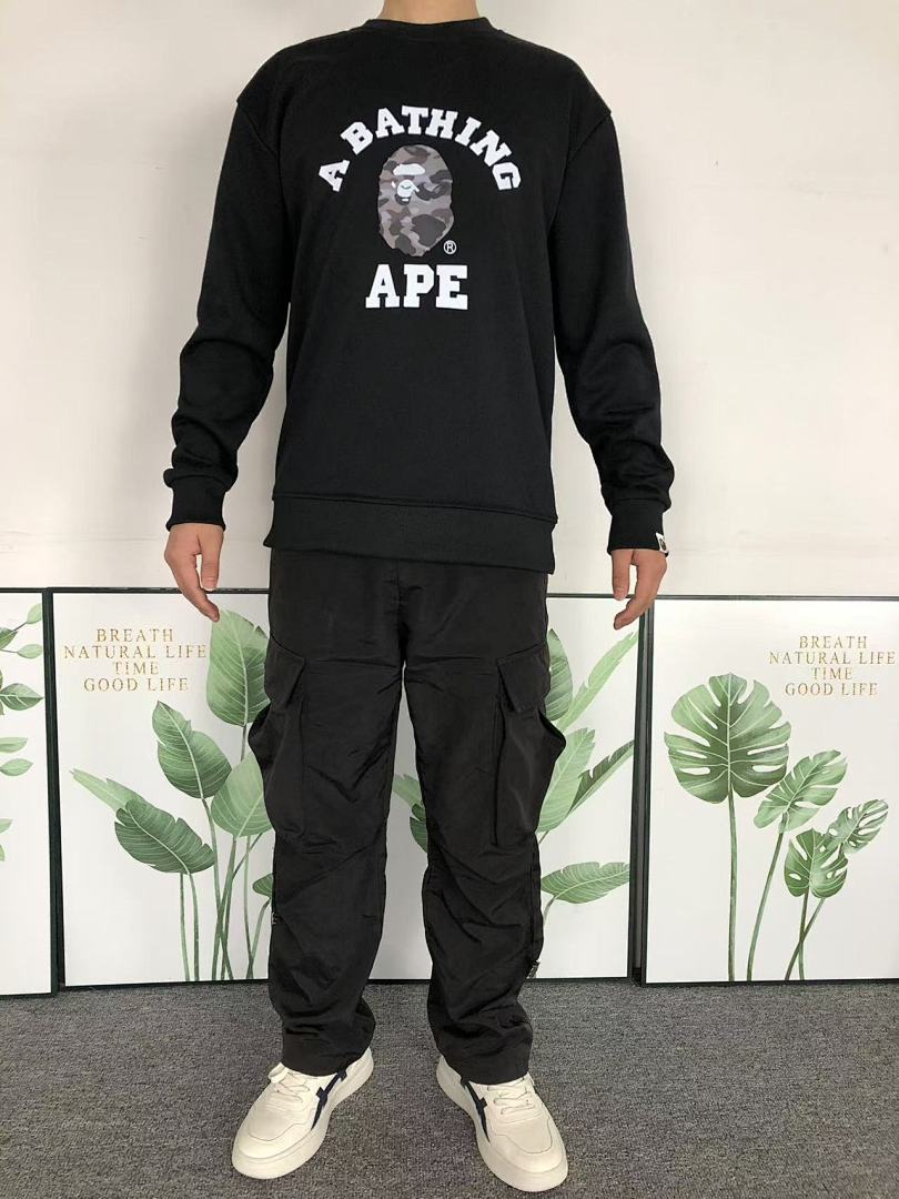 Bape 125 BAPE HOODIE 4111281817 (Im 170Cm 55Kg I Wear Size S In The Phot) - Image 3