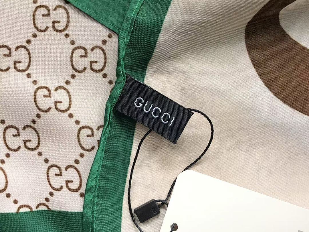 Gucci 85 G⭐C⭐I SCARF 31062825102 (Long 180CM* Wide 90CM*) - Image 11