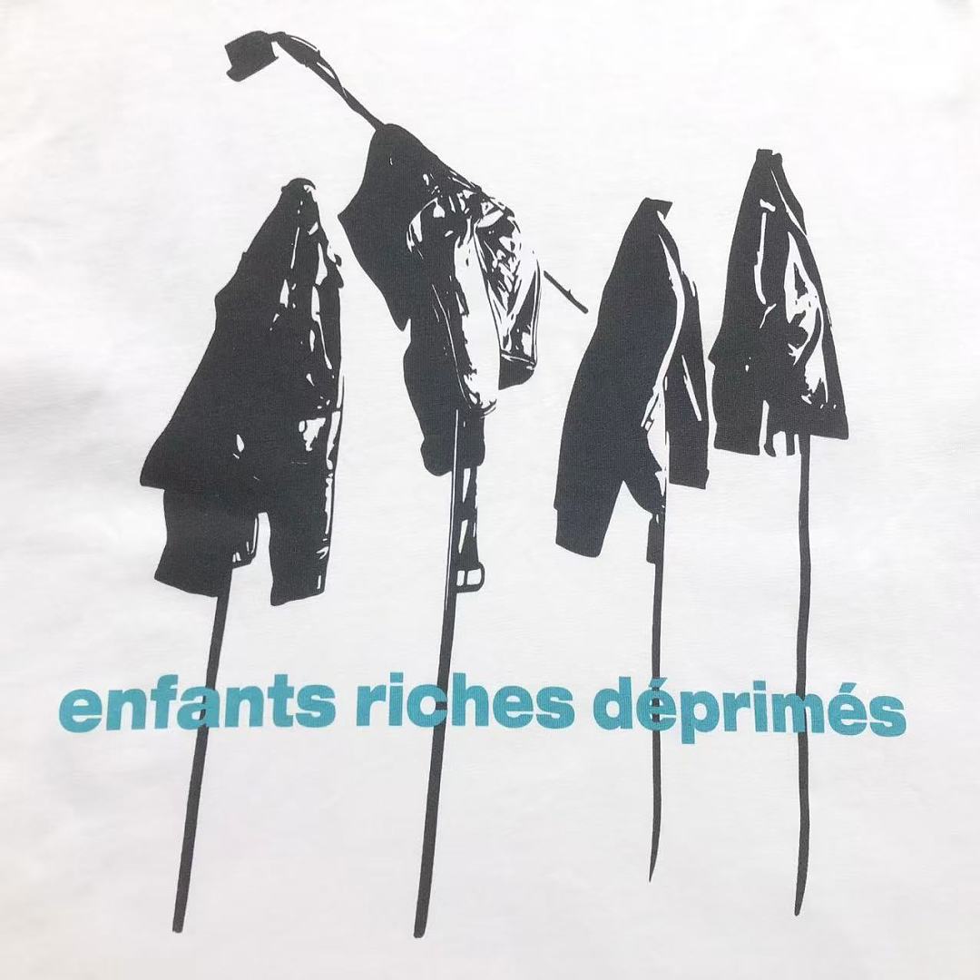 Chanel 95 ENFANTS RICHES DEPRIMES T-SHIRT 5260846162 (Im 170Cm 60Kg I Wear Size M In The Phot) - Image 8