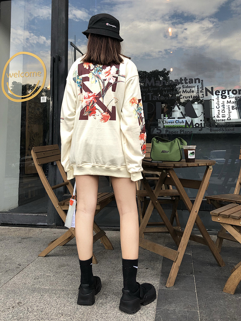 Off-White 119 OFF-WHITE (WHITE HOODIE) - Image 45