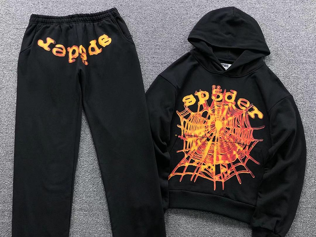 Sp5der TROUSERS 125 SP5DER HOODIE - Image 7