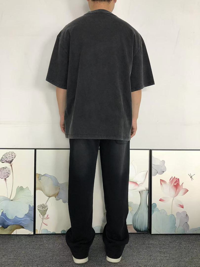 Balenciaga 98 B⭐L⭐⭐⭐IA⭐A T-SHIRT 5212219136 (Im 170Cm 60Kg I Wear Size M In The Phot) - Image 4