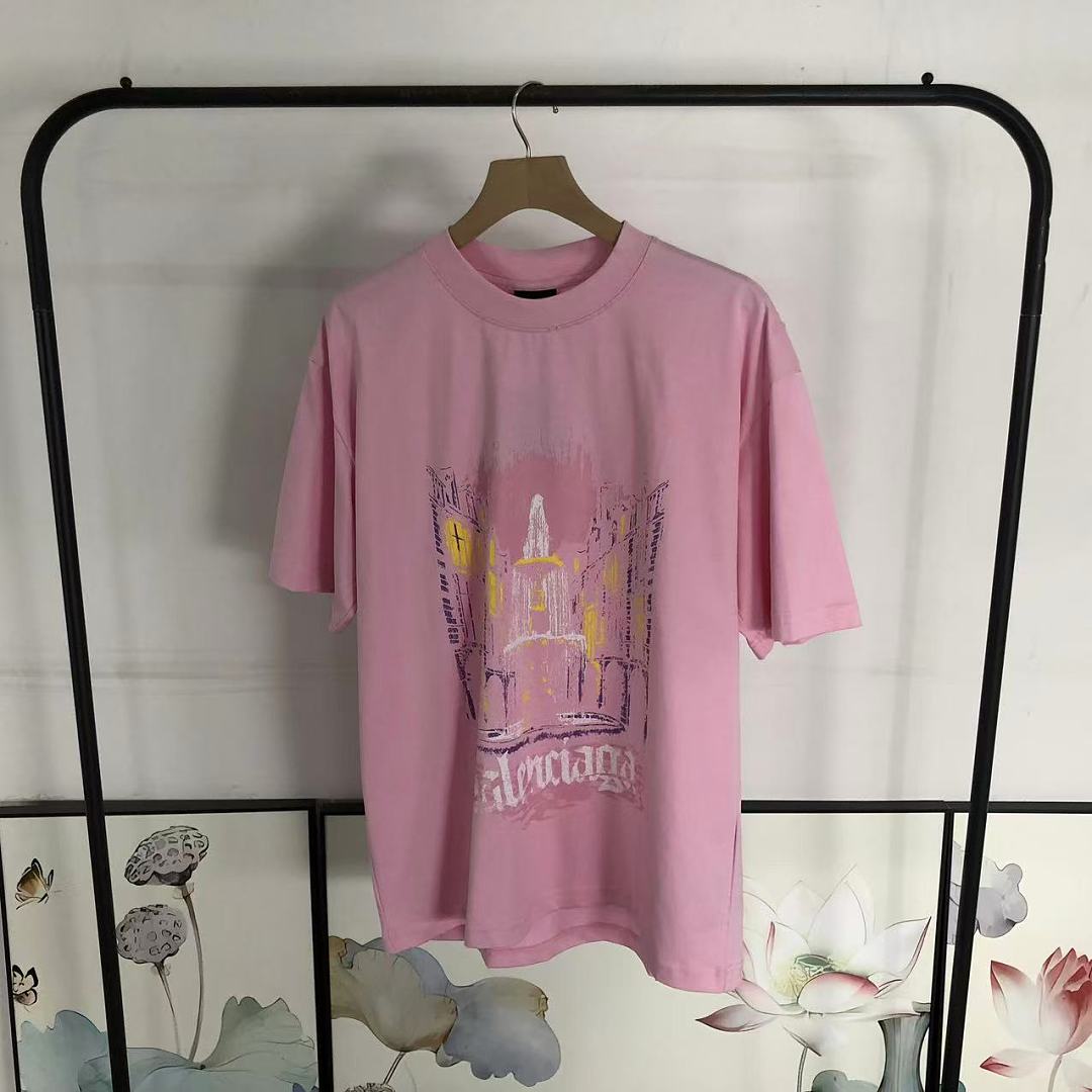 Balenciaga 125 B⭐L⭐⭐⭐IA⭐A T-SHIRT 3205030821 (Im 170Cm 60Kg I Wear Size S In The Phot) - Image 22