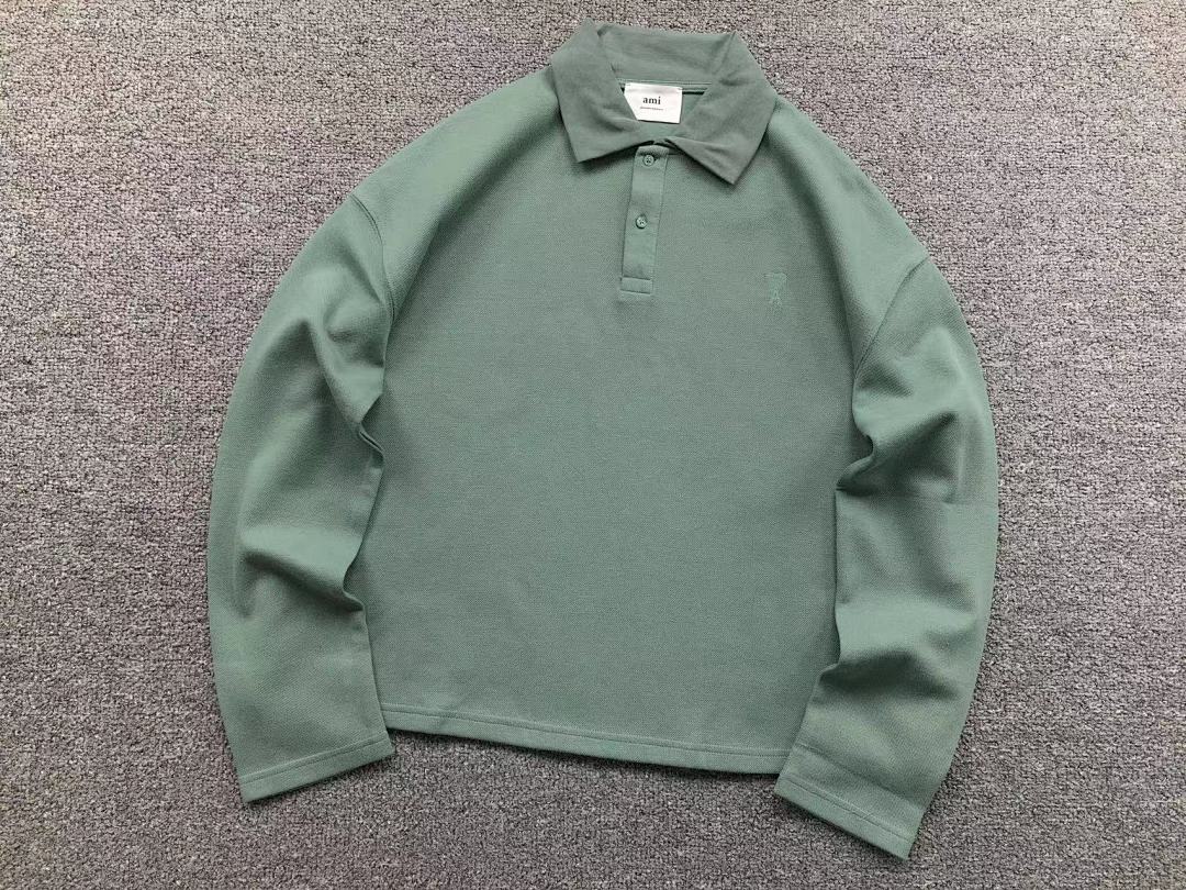 AMI 115 AMI LONG SLEEVED 59060988 (Im 170Cm 60Kg I Wear Size M In The Phot) - Image 14
