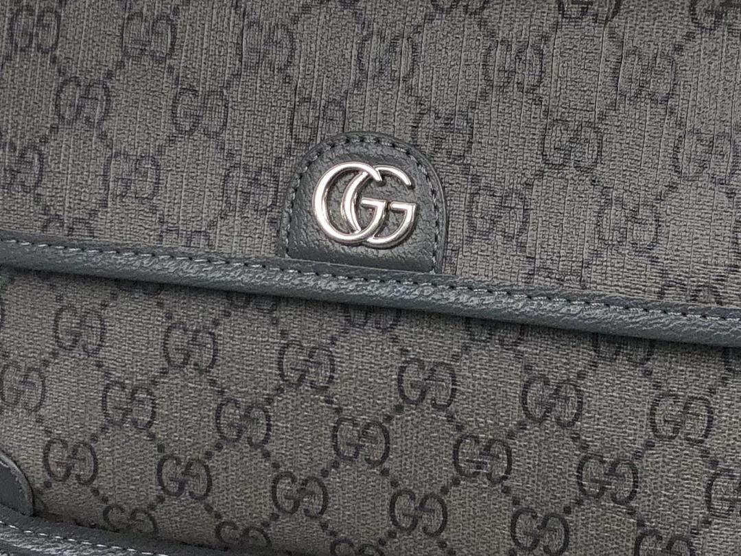 Gucci 128 G⭐C⭐I BAG 4111220313 (Long 25CM* Wide 5CM*16CM) - Image 5