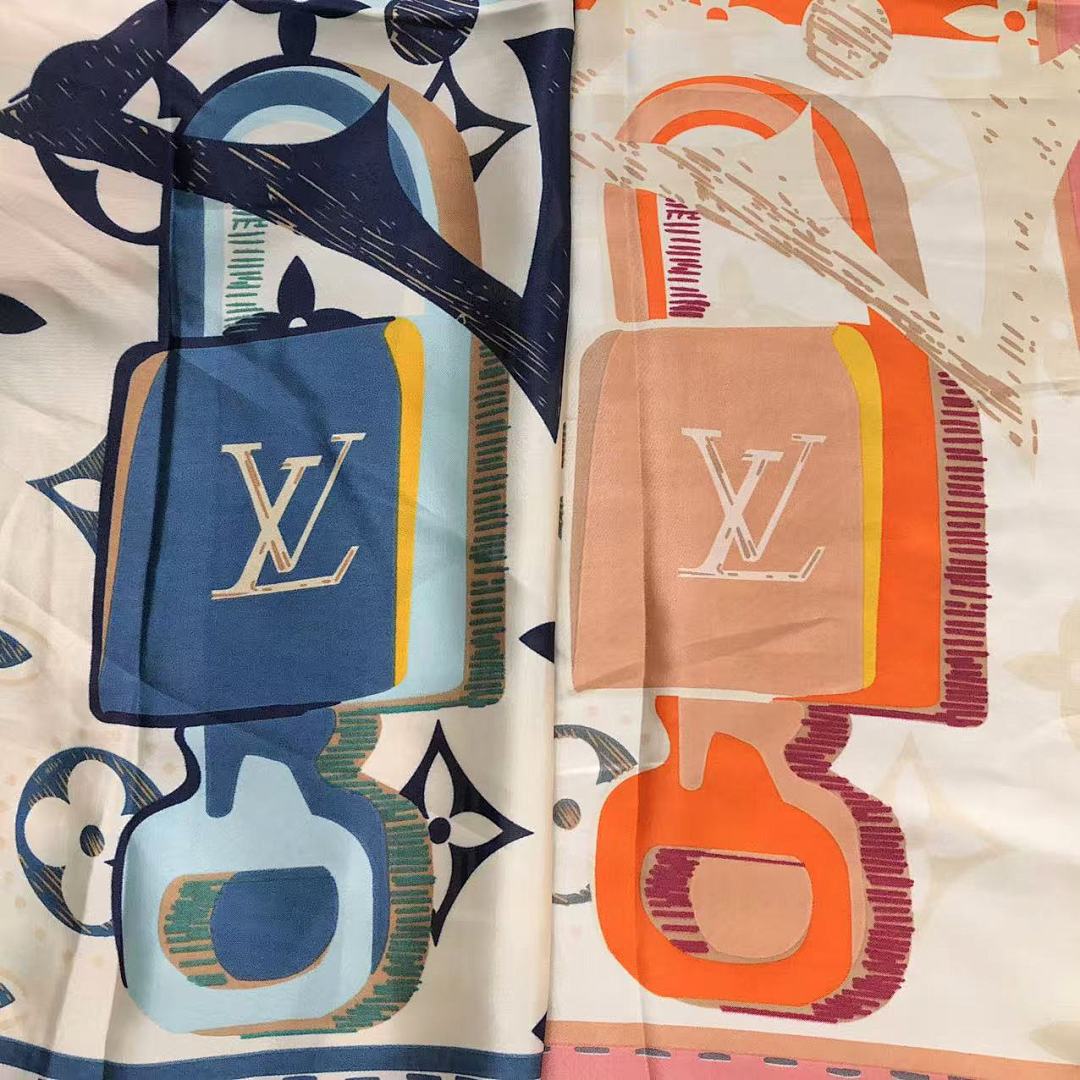 Louis Vuitton 68 L⭐ SCARF 2203171376 (Long 180CM* Wide 90CM*) - Image 8