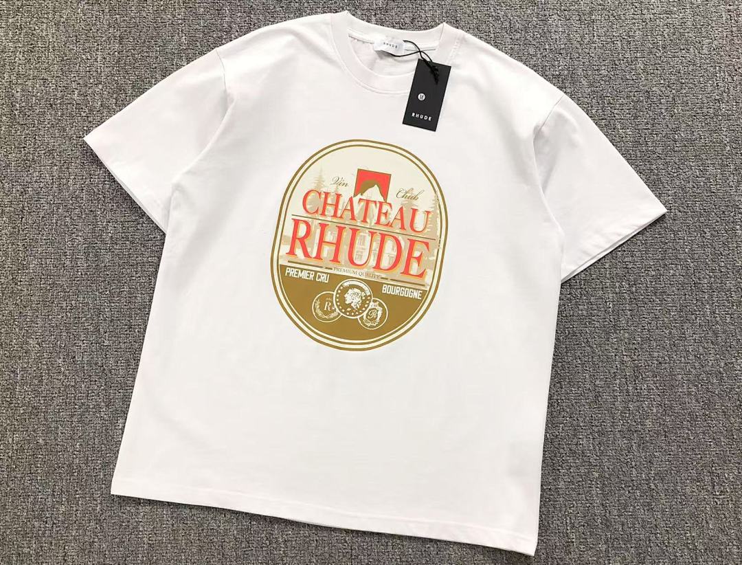 Rhude 105 RHUDE T-SHIRT 412192117 (Im 170Cm 57Kg I Wear Size In M The Phot) - Image 13