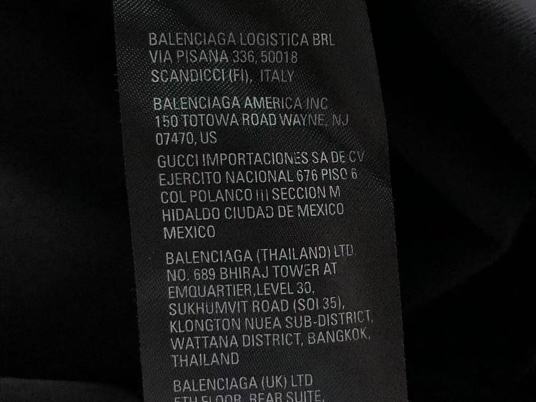 Balenciaga 135 B⭐L⭐⭐⭐IA⭐A T-SHIRT 42032301163 (Im 170Cm 60Kg I Wear Size XS In The Phot) - Image 25