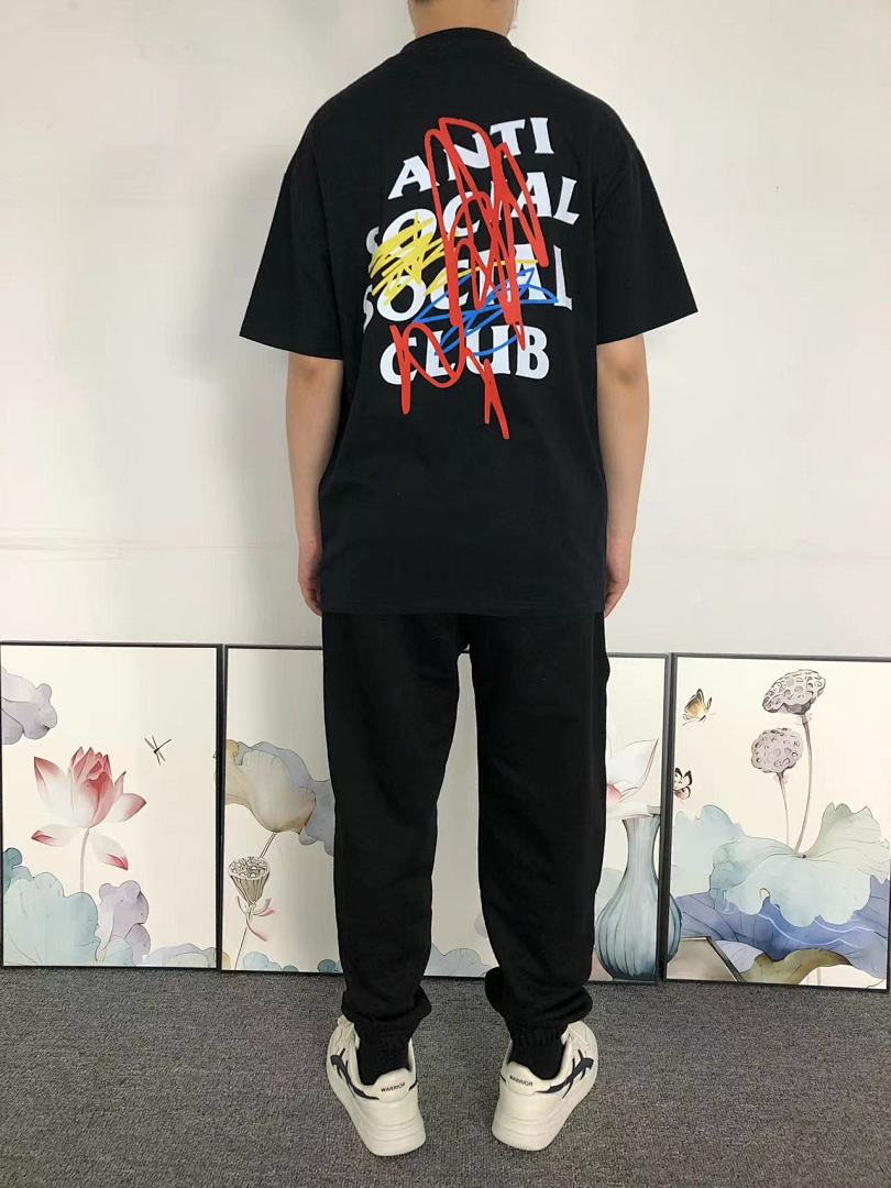 Christian Louboutin 85 ANTI SOCIAL CLUB T-SHIRT 215122302 (Im 170Cm 60Kg I Wear Size L In The Phot) - Image 4