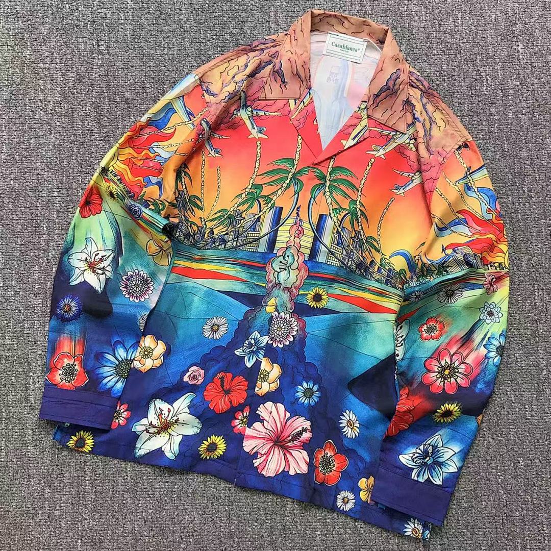 Casablanca 116 CASABLANCA SHIRT 211050539 (Im 170Cm 55Kg I Wear Size L In The Phot)