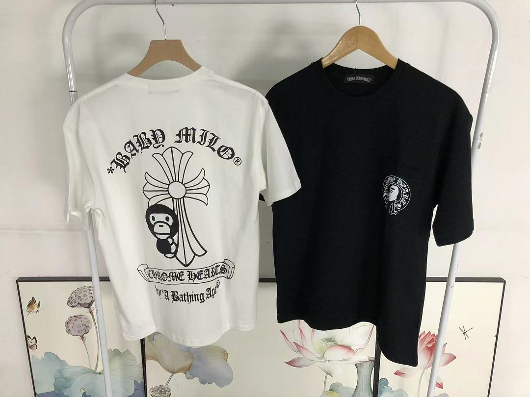 Bape 95 C⭐⭐OME HE⭐⭐TS BAPE T-SHIRT 1261128182 (Im 170Cm 60Kg I Wear Size S In The Phot) - Image 24