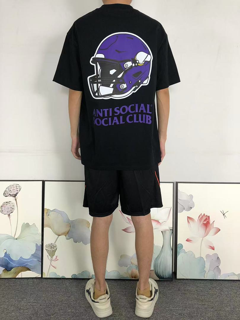 Christian Louboutin 88 ANTI SOCIAL CLUB T-SHIRT 3206210602 (Im 170Cm 60Kg I Wear Size L In The Phot) - Image 4