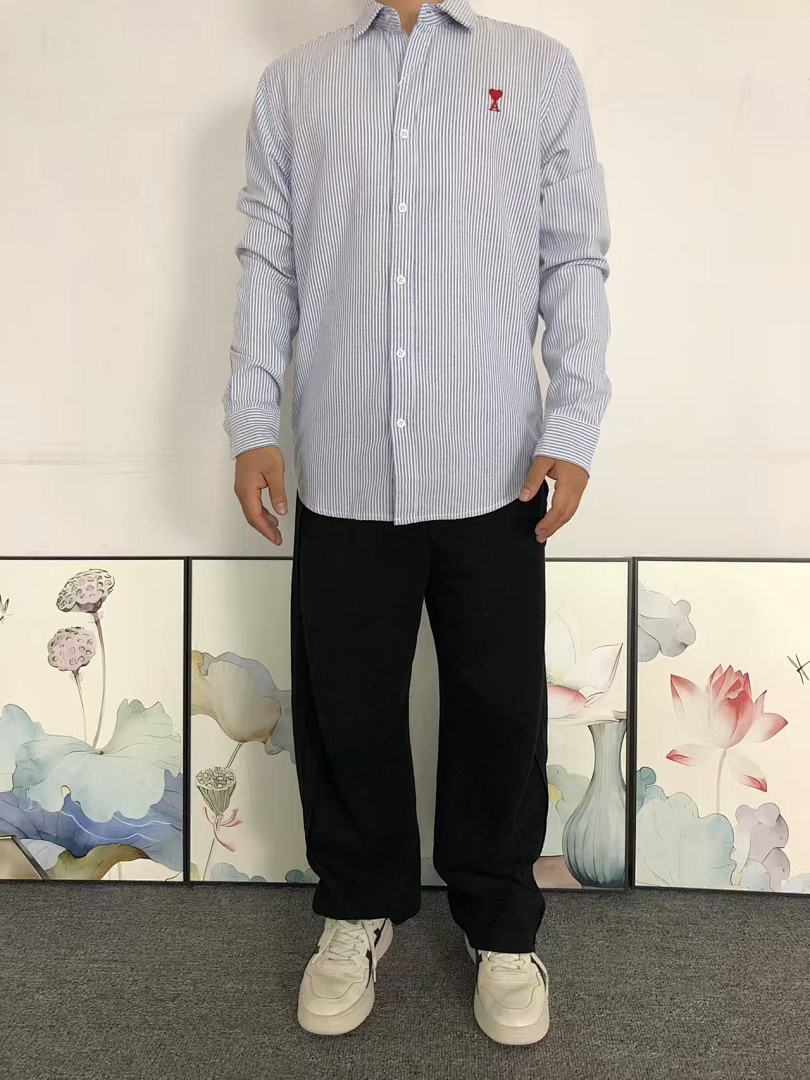AMI 138 AMI SHIRT 4203101077 (Im 170Cm 60Kg I Wear Size L In The Phot) - Image 4