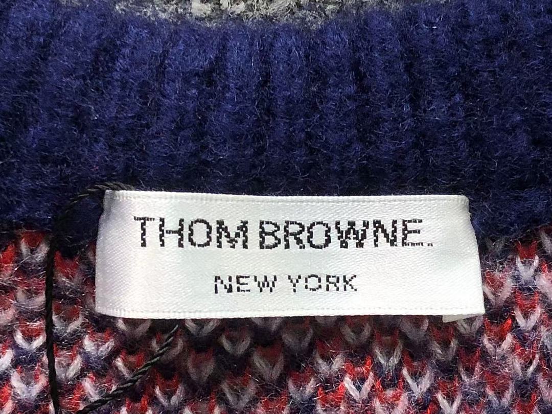 Unbranded 235 THOM BROWNE SWEATER 4208191201 (Im 170Cm 60Kg I Wear Size XL In The Phot) - Image 16