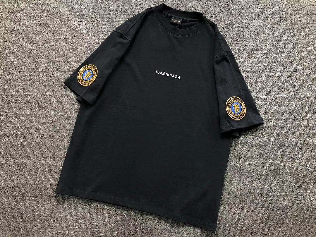 Balenciaga 125 B⭐L⭐⭐⭐IA⭐A T-SHIRT 42042603163 (Im 170Cm 60Kg I Wear Size XS In The Phot) - Image 6