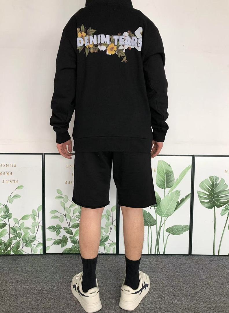 Denim Tears 128 DENIM TEARS HOODIE 413191186 (Im 170Cm 60Kg I Wear Size M In The Phot) - Image 4