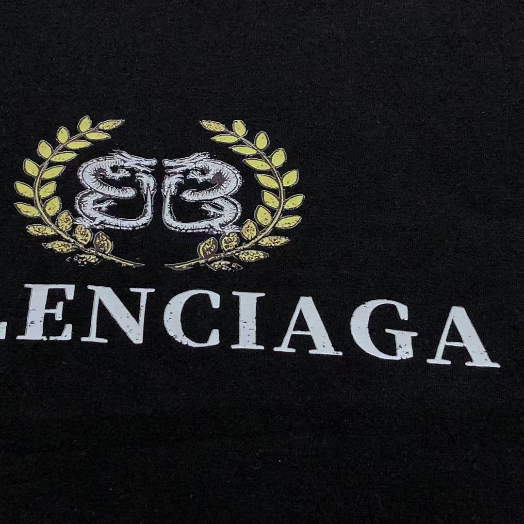 Balenciaga 115 B⭐L⭐⭐⭐IA⭐A T-SHIRT 22051315172 (Im 170Cm 60Kg I Wear Size L In The Phot) - Image 10
