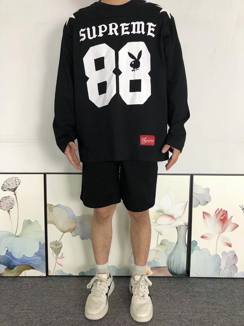 Supreme 208 S⭐⭐R⭐⭐E LONG SLEEVED 22041419001 (Im 170Cm 60Kg I Wear Size L In The Phot) - Image 3
