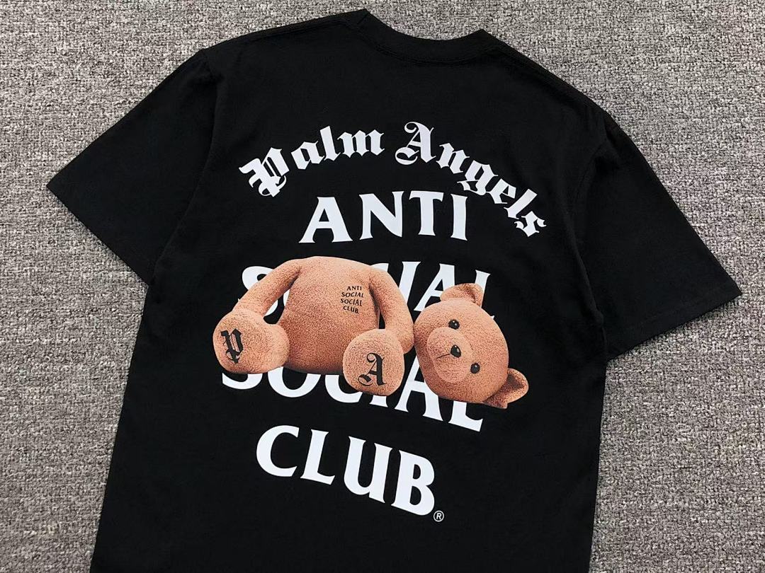 Christian Louboutin 85 ANTI SOCIAL CLUB PALM ANGELS T-SHIRT - Image 16
