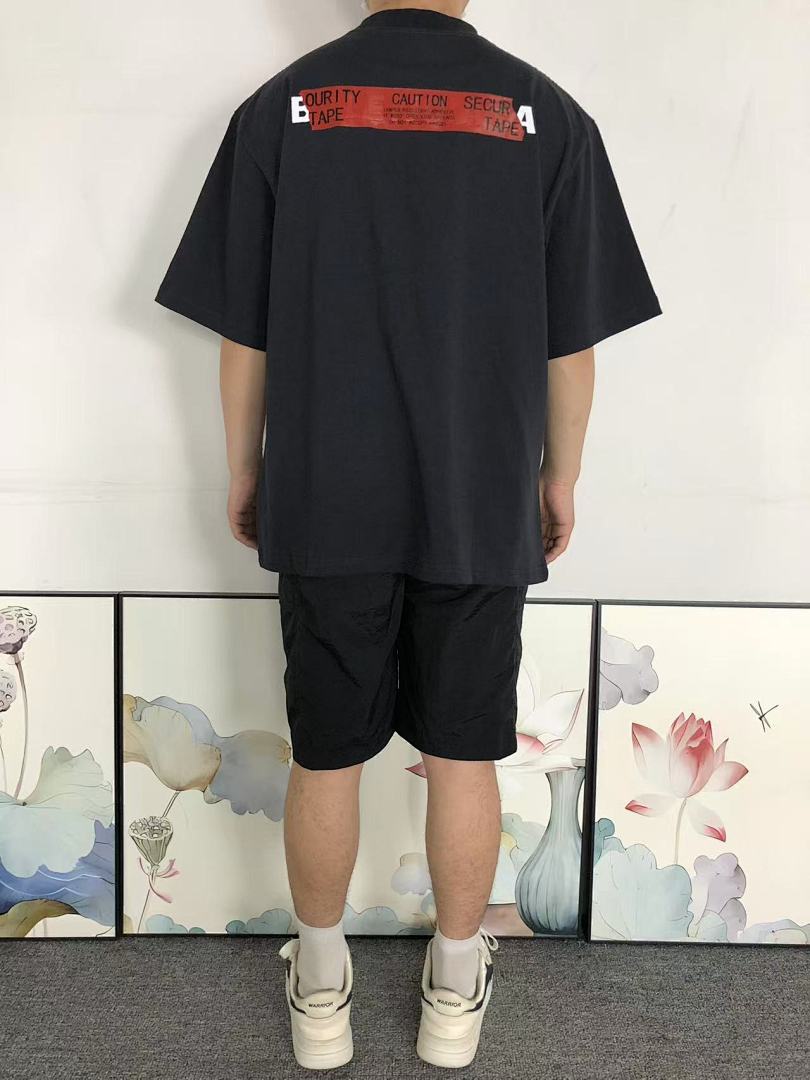 Balenciaga 128 B⭐L⭐⭐⭐IA⭐A T-SHIRT 42041304163 (Im 170Cm 60Kg I Wear Size XS In The Phot) - Image 4