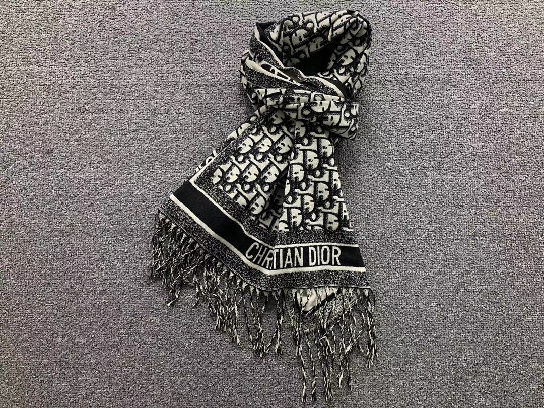 Dior 98 D⭐O⭐ SCARF 521904102 (Long 182CM* Wide 63CM*) - Image 5