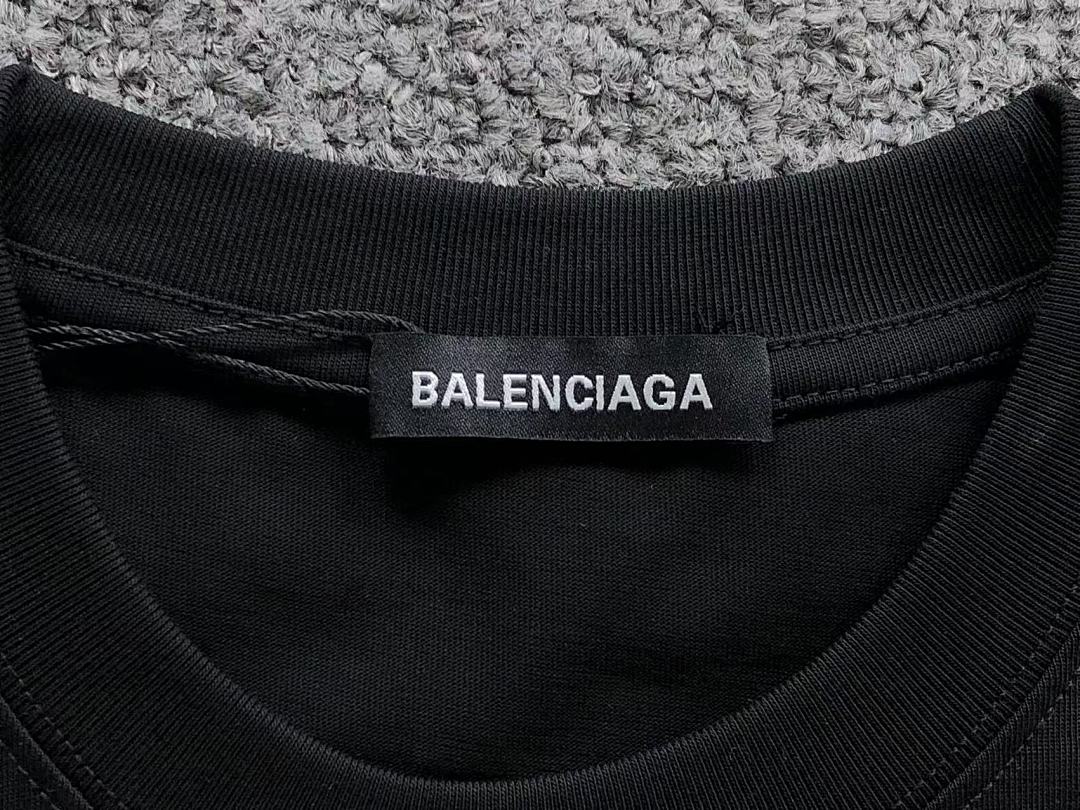 Balenciaga 115 B⭐L⭐⭐⭐IA⭐A T-SHIRT 3103233120 (Im 170Cm 60Kg I Wear Size S In The Phot) - Image 19