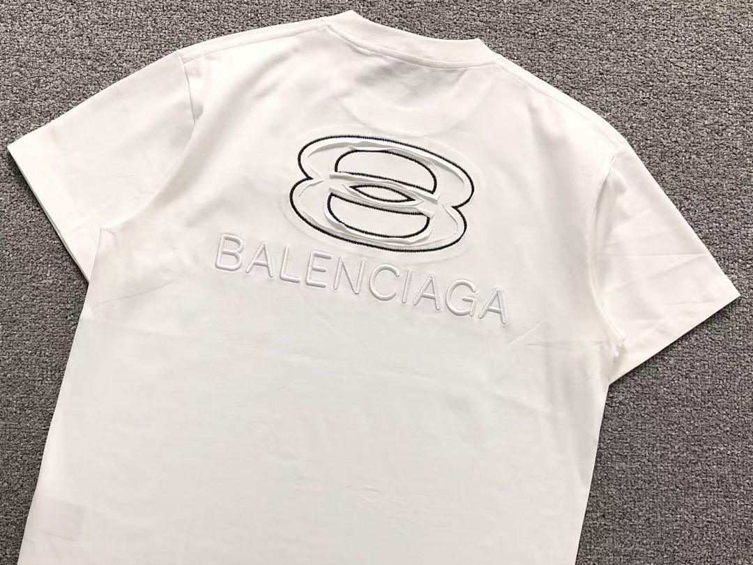 Balenciaga 135 B⭐L⭐⭐⭐IA⭐A T-SHIRT 3203272317 (Im 170Cm 60Kg I Wear Size M In The Phot) - Image 8