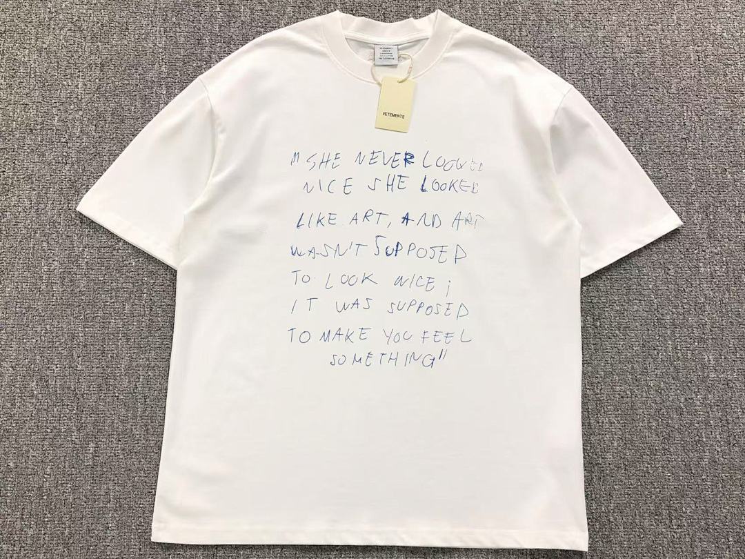 Vetements 136 VETEMENTS T-SHIRT 212240217 (Im 170Cm 57Kg I Wear Size M In The Phot) - Image 5