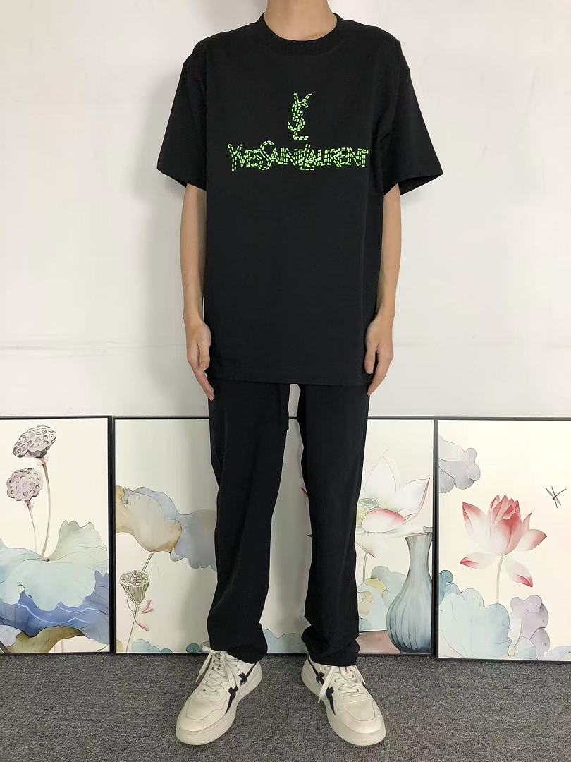 Saint Laurent 115 SA⭐⭐T ⭐⭐U⭐⭐NT T-SHIRT 3205060921 (Im 170Cm 60Kg I Wear Size L In The Phot) - Image 3