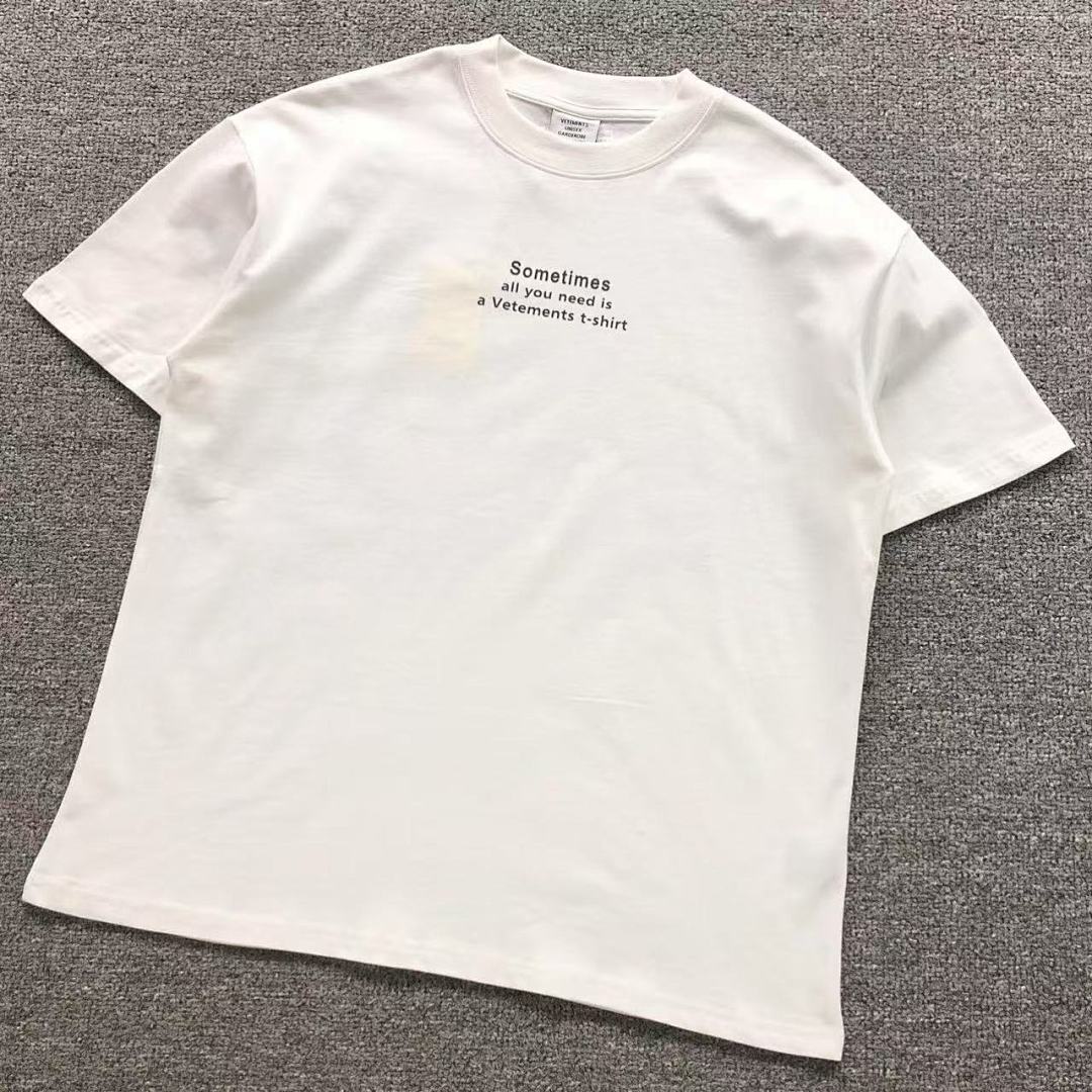 Vetements 85 VETEMENTS T-SHIRT 214172451 (Im 170Cm 60Kg I Wear Size S In The Phot)